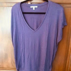 Express one-eleven v-neck top (size: medium)